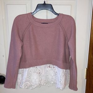 American Eagle Cropped Sweater